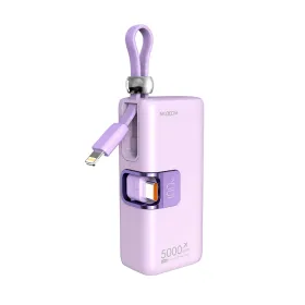 Power Bank prenosiva baterija Moxom MX-PB161 fast PD20W+ PD22.5W 5000mAh ljubicasta (MS).