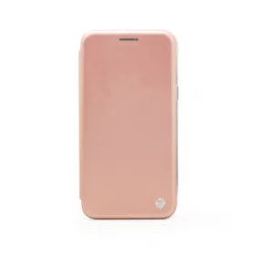 Futrola - maska Teracell Flip Cover za Samsung G955 S8 Plus roze.