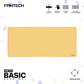 Podloga za mis Fantech MP70 Deskmat zuti.