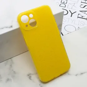 Futrola - maska GLOW SHINING za iPhone 14 (6.1) zuta (MS).