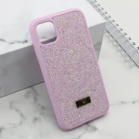 Futrola - maska DIAMOND SELECTION za iPhone 11 (6.1) roze (MS).