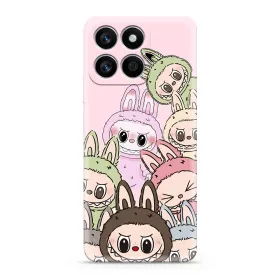 Futrola - maska ultra tanki print CLEAR za Huawei Honor X8c LBB003 (MS).