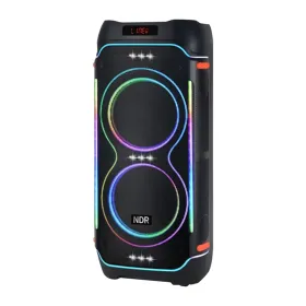 Zvucnik bluetooth NDR-1808 100W 2*8 inca sa mikrofonom crni (MS).