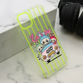 Futrola - maska print PARTY za iPhone 11 (6.1) zuta LBB004 (MS).
