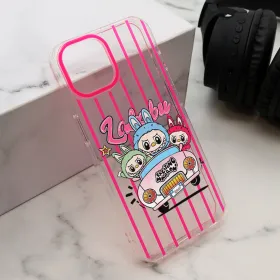Futrola - maska print PARTY za iPhone 13 (6.1) pink LBB004 (MS).