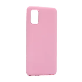 Futrola - maska GENTLE COLOR za Samsung A415F Galaxy A41 roze (MS).