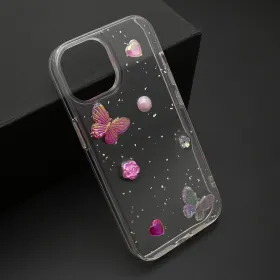 Futrola - maska STICKER za iPhone 15 (6.1) DZ01 (MS).