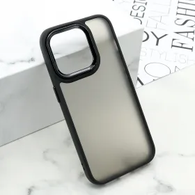 Futrola - maska SHINING CAMERA za iPhone 15 Pro (6.1) crna (MS).