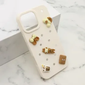 Futrola - maska TOY za iPhone 16 Pro Max (6.9) bela (MS).