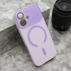 Futrola - maska PASTELPOP MagSafe za iPhone 16 (6.1) ljubicasta (MS).