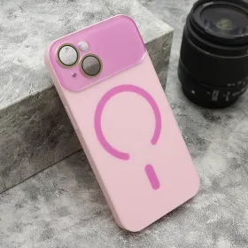 Futrola - maska PASTELPOP MagSafe za iPhone 14 (6.1) roze (MS).
