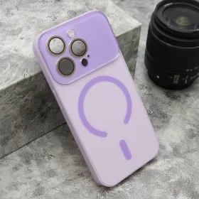 Futrola - maska PASTELPOP MagSafe za iPhone 15 Pro (6.1) ljubicasta (MS).