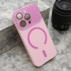 Futrola - maska PASTELPOP MagSafe za iPhone 15 Pro (6.1) roze (MS).