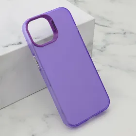 Futrola - maska SHINE za iPhone 15 (6.1) ljubicasta (MS).