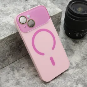 Futrola - maska PASTELPOP MagSafe za iPhone 15 (6.1) roze (MS).