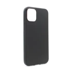 Silikonska futrola - maska Skin za iPhone 12 Mini 5.4 mat crna.