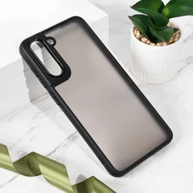 Futrola - maska Shining Camera za Samsung G990 Galaxy S21 FE crna.