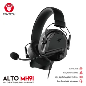 Slusalice Gaming Fantech MH91 Alto crne.