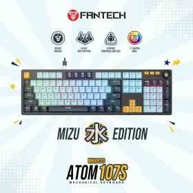 Tastatura Mehanicka Gaming Fantech MK893S RGB Atom 107S MIZU Blue (Red switch).