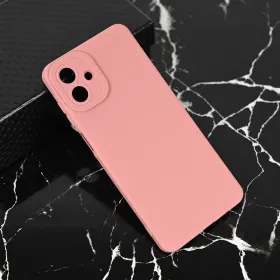 Futrola - maska Teracell Giulietta za Samsung A075F Galaxy A07 mat tamno roze.