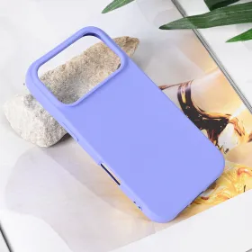 Futrola - maska Teracell Soft Velvet za iPhone 17 Pro 6.3 ljubicasta.