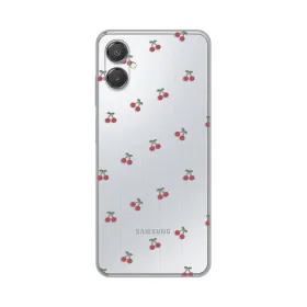 Silikonska futrola - maska print Skin za Samsung A075F Galaxy A07 Little Cherry.