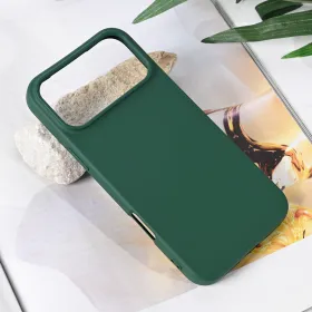 Futrola - maska Teracell Soft Velvet za iPhone 17 Pro Max 6.9 tamno zelena.
