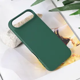 Futrola - maska Teracell Soft Velvet za iPhone 17 Air 6.6 tamno zelena.