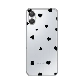 Silikonska futrola - maska print Skin za Samsung A075F Galaxy A07 Hearts.