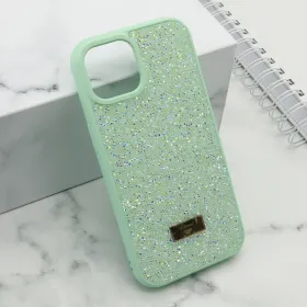 Futrola - maska DIAMOND SELECTION za iPhone 15 (6.1) mint (MS).