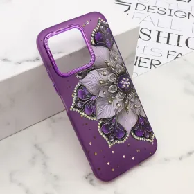Futrola - maska LOTUS za Huawei Honor X8c ljubicasta (MS).