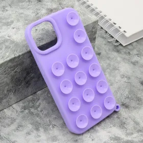 Futrola - maska OCTOBUDDY za iPhone 15 (6.1) ljubicasta (MS).
