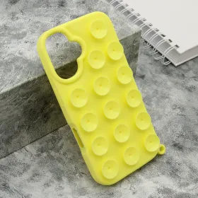 Futrola - maska OCTOBUDDY za iPhone 16 (6.1) zuta (MS).
