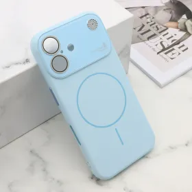 Futrola - maska PASTEL DREAMS MagSafe za iPhone 16 (6.1) plava (MS).