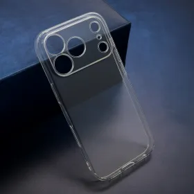 Silikonska futrola - maska CLEAR za iPhone 17 Pro (6.3) providna (MS).