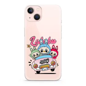 Futrola - maska ultra tanki print CLEAR za iPhone 13 (6.1) LBB004 (MS).