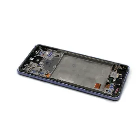 LCD ekran / displej za Samsung A725/A726 Galaxy A72/A72 5G + touchscreen + frame violet Full Original EU (GH82-25624C/25463C/25460C/25849C) (MS).