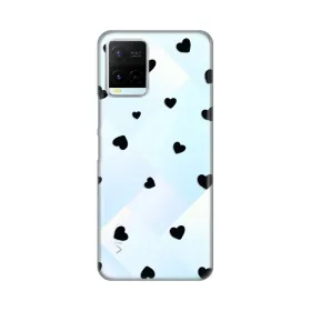 Silikonska futrola - maska print Skin za Vivo Y21/Y21s/Y33s Hearts.