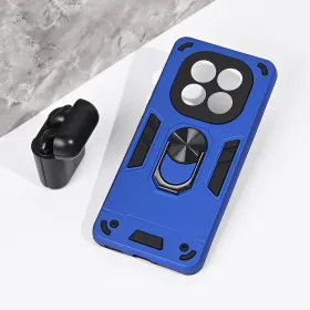 Futrola - maska Hard Ring za Xiaomi Redmi Note 14 Pro Plus 5G (EU) plava.