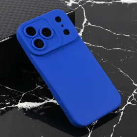 Futrola - maska Teracell Giulietta za iPhone 17 Pro 6.3 mat plava.