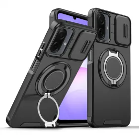 Futrola - maska CamShield Ring stand za Samsung A075F Galaxy A07 crna.