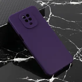 Futrola - maska Teracell Giulietta za Xiaomi Redmi Note 9 Pro/Note 9 Pro Max/Note 9S tamno ljubicasta.