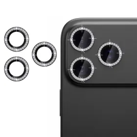 Zastita za kameru Diamond za iPhone 17 Pro 6.3 crna.