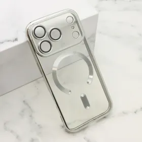 Futrola - maska CAMERA PROTECT MAGSAFE II za iPhone 17 Pro (6.3) srebrna (MS).
