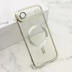 Futrola - maska CAMERA PROTECT MAGSAFE II za iPhone 17 AIR (6.6) srebrna (MS).