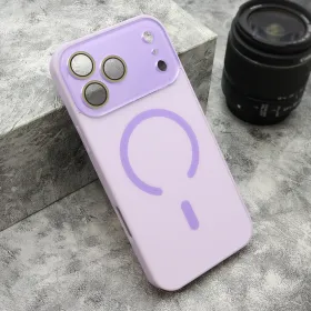 Futrola - maska PASTELPOP MagSafe za iPhone 17 Pro Max (6.9) ljubicasta (MS).