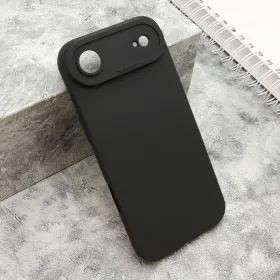 Silikonska futrola - maska Pro Camera za iPhone 17 AIR (6.6) crna (MS).