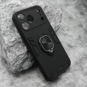 Futrola - maska Square ring za iPhone 17 Pro Max (6.9) crna (MS).