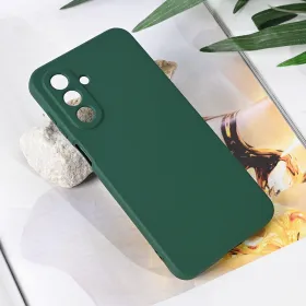Futrola - maska Teracell Soft Velvet za Samsung A175 Galaxy A17 tamno zelena.