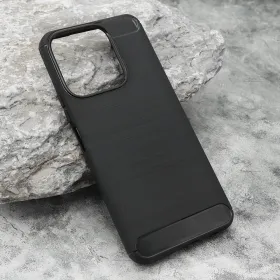 Silikonska futrola - maska BRUSHED za Huawei Honor X5b crna (MS).